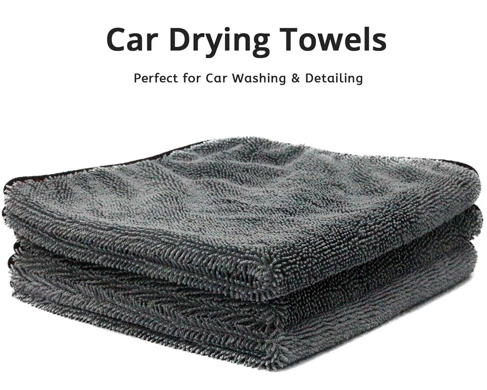 Microfiber Towels Car Vehicle Wash Cloth Auto Cleaning Drying Towel Ultra Fine Fiber Absorbent Car Window Glass Wash Towel