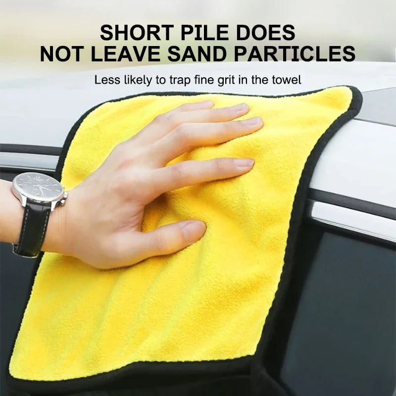 SEAMETAL Microfiber Towel 100x50CM Super Absorbent Car Cleaning Detailing Cloth Auto Care Drying Towels for Car Wash Accessories