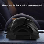 Car Door Ashtray Mounted Smokeless Ash Tray With Lid Portable Auto Truck Trash Bin Garbage Can Home Vehicle Dual Use Ash Tray