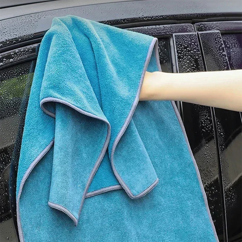 1PCS Car Washing towel Wash High-end Microfiber Towel Car Cleaning Drying Cloth Hemming Car Care Cloth Detailing Wash Towel