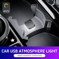 Universal Car USB Led Light Atmosphere Light DC5V Vehicle Ambient Lamp Mini USB LED Light Car Interior Decorations Accessories