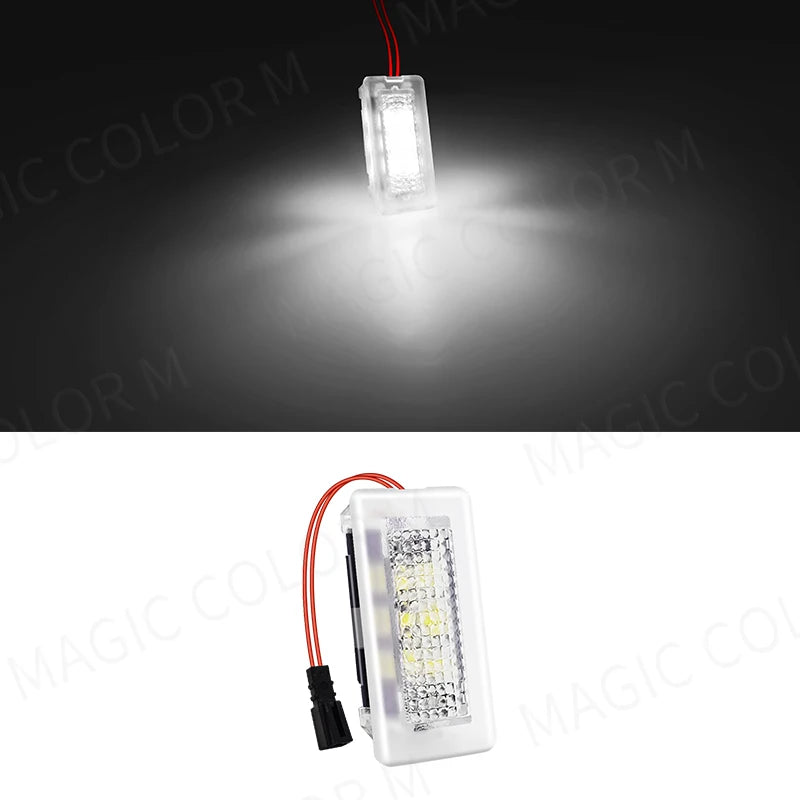 For Tesla Model 3 Y S X LED Atmosphere Foot-Well Lights Car Interior Lighting Floor Door Puddle Decorative Lamp Auto Accessories