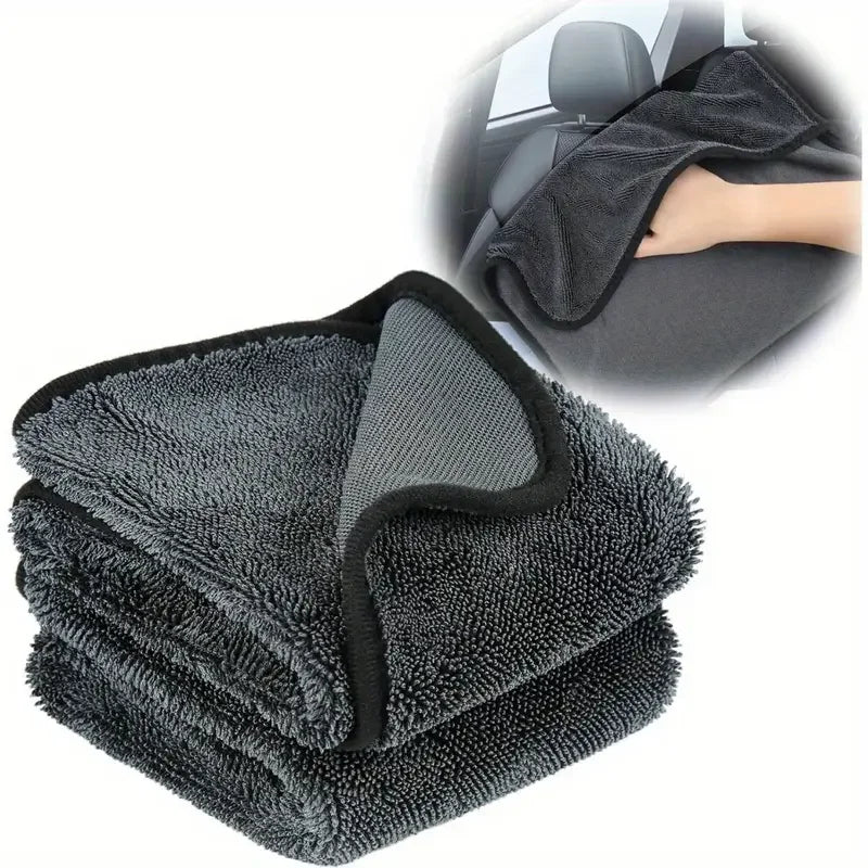 Microfiber Twist car wash towel Professional Car Cleaning Drying Cloth towels for Cars Washing Polishing Waxing Detailing