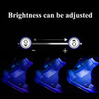 1set 9SMD Car Styling Foot Light Backlight Car Interior Decoration Light Blue with Cigarette Lighter12v Led
