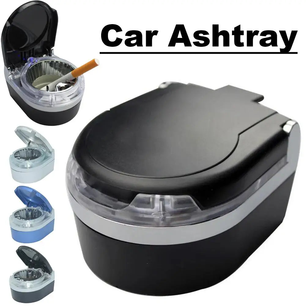 Car Ashtray With Lid Creative Universal Multifunctional For Car Truck SUV Van Interior Accessories Dashboard Organizer