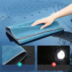 1PCS Car Washing towel Wash High-end Microfiber Towel Car Cleaning Drying Cloth Hemming Car Care Cloth Detailing Wash Towel