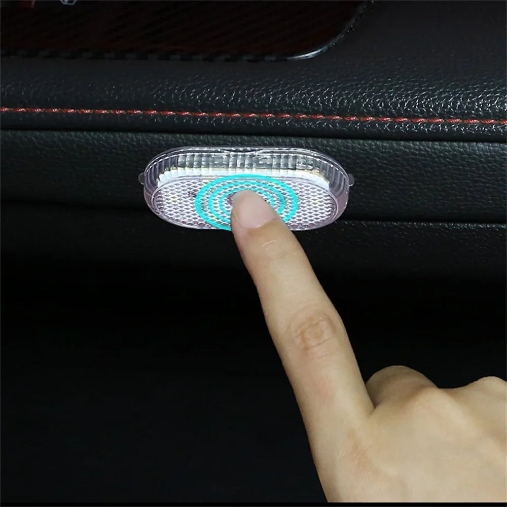 Wireless Led Lights for Car Interior, Car Led Lights Interior, USB Rechargeable Automotive Neon Accent Light Decorative Lamps