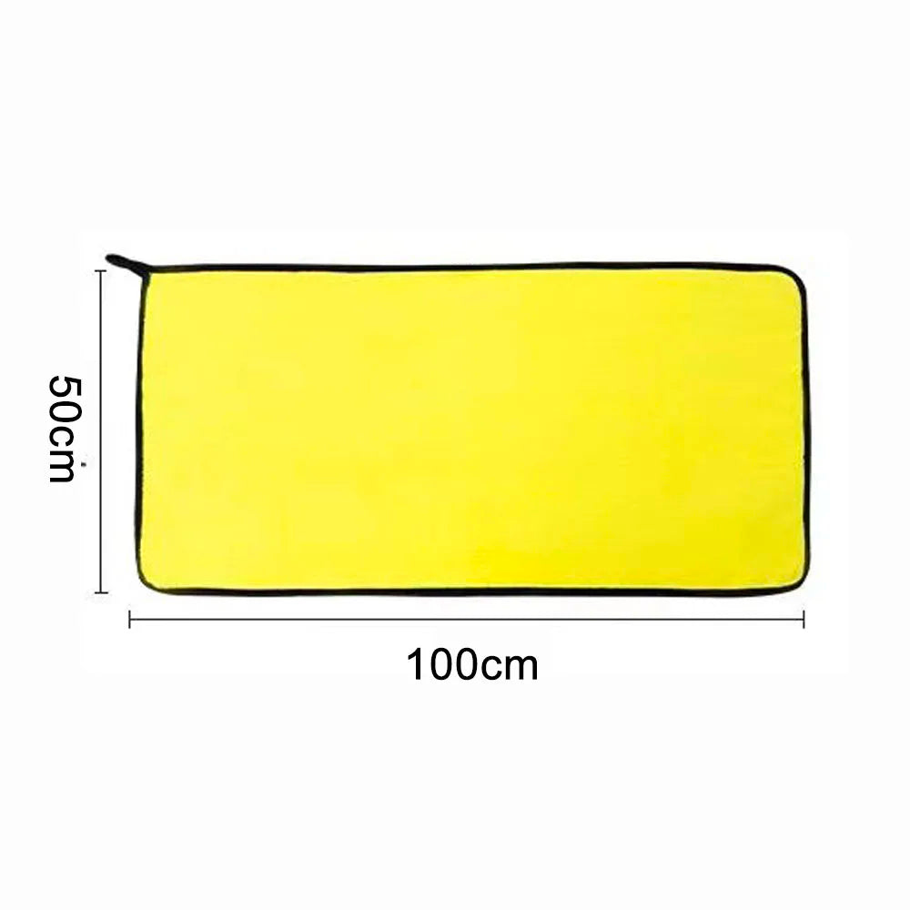 Super Big Car Wash Microfiber Towel Car Cleaning Drying Cloth Car Care Cloth Microfiber Towel Car Microfiber Cloth Absorbent