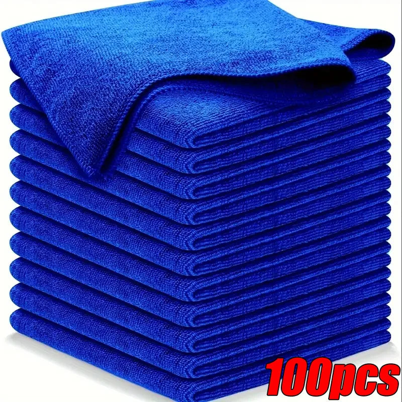 Microfiber Cleaning Cloths Lint Free Microfiber Cleaning Towel Cloths Reusable Cleaning Towels Super Absorbent for Car Window