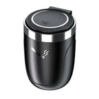 Car Cigarette Ashtray Cup With Lid With LED Light Portable Detachable Vehicle Ashtray Holder Cigarette Ashtray Interior Parts