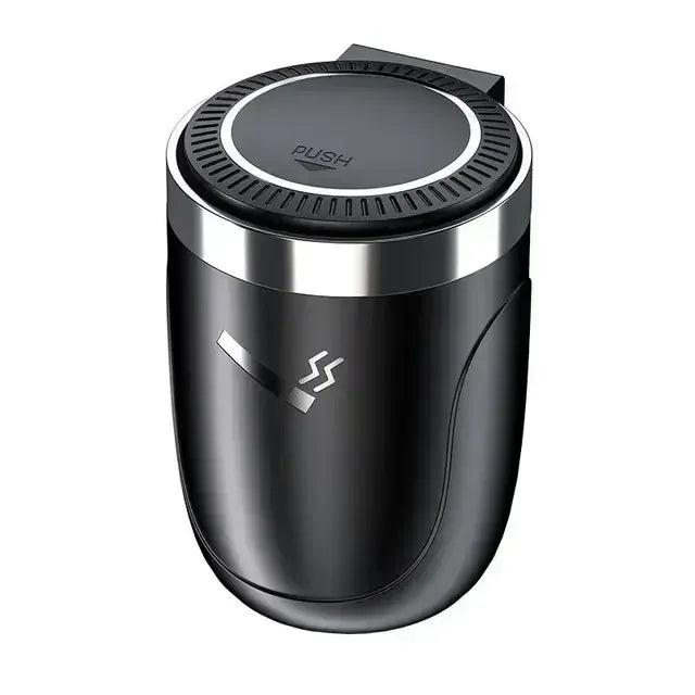 Car Cigarette Ashtray Cup With Lid With LED Light Portable Detachable Vehicle Ashtray Holder Cigarette Ashtray Interior Parts
