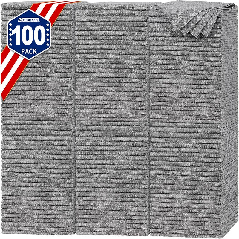 Thicken Microfiber Cleaning Cloths Lint Free Microfiber Cleaning Towel Cloths Reusable Cleaning Towels Absorbent for Car Window