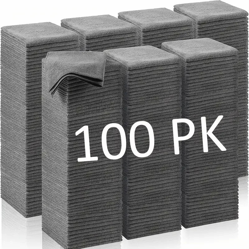 Thicken Microfiber Cleaning Cloths Lint Free Microfiber Cleaning Towel Cloths Reusable Cleaning Towels Absorbent for Car Window