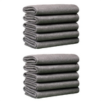 10PCS Thickened Magic Cleaning Cloths For Glass, Microfiber Cleaning Cloth, Microfiber Rag For Window, Cars 20X25cm