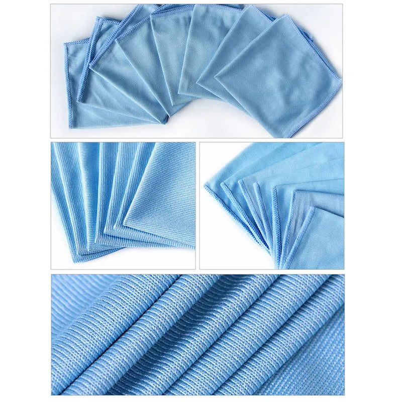 【MO】1Pcs Microfiber Towels Car Wash Drying Cloth Towel Household Cleaning Cloths Auto Detailing Polishing Cloth Home Clean Tools