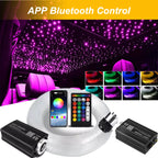 12W 16 Colors Car Roof Star Light APP Control Optic Star Ceiling Light Ambient Lamp for Starry Sky Ceiling Car