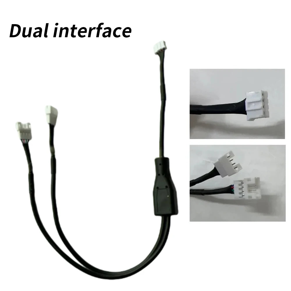 18 in 1 Symphony Full Colors Streamer Car LED Ambient Light Parts Replacement Accessories (3 wires 3 pins)