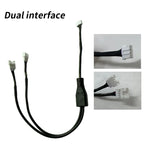 18 in 1 Symphony Full Colors Streamer Car LED Ambient Light Parts Replacement Accessories (3 wires 3 pins)