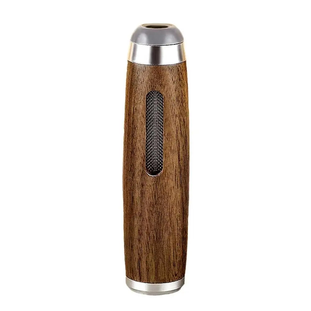 Mini Walnut Ashtray Multifunctional Car Anti-flying Ash Free Ash Environmental Protection Cigarette Cover Car Ashtray