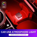 Universal Car USB Led Light Atmosphere Light DC5V Vehicle Ambient Lamp Mini USB LED Light Car Interior Decorations Accessories