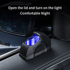 Car Door Ashtray Mounted Smokeless Ash Tray With Lid Portable Auto Truck Trash Bin Garbage Can Home Vehicle Dual Use Ash Tray