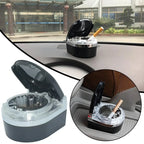 Car Ashtray with Blue LED Light Holder for Truck SUV Auto Cigarette Lighter Odor Eliminator Interior Accessory Dropshipping