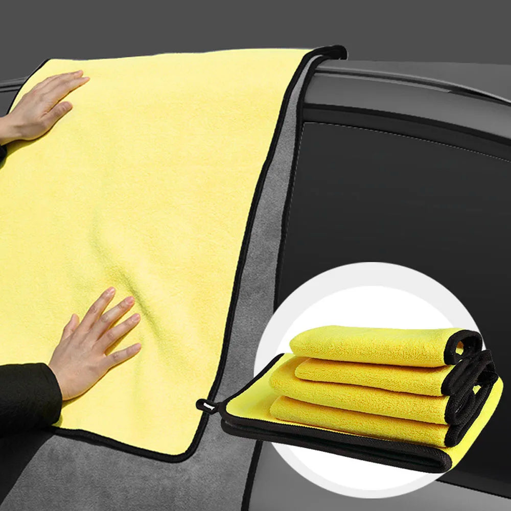 Super Big Car Wash Microfiber Towel Car Cleaning Drying Cloth Car Care Cloth Microfiber Towel Car Microfiber Cloth Absorbent