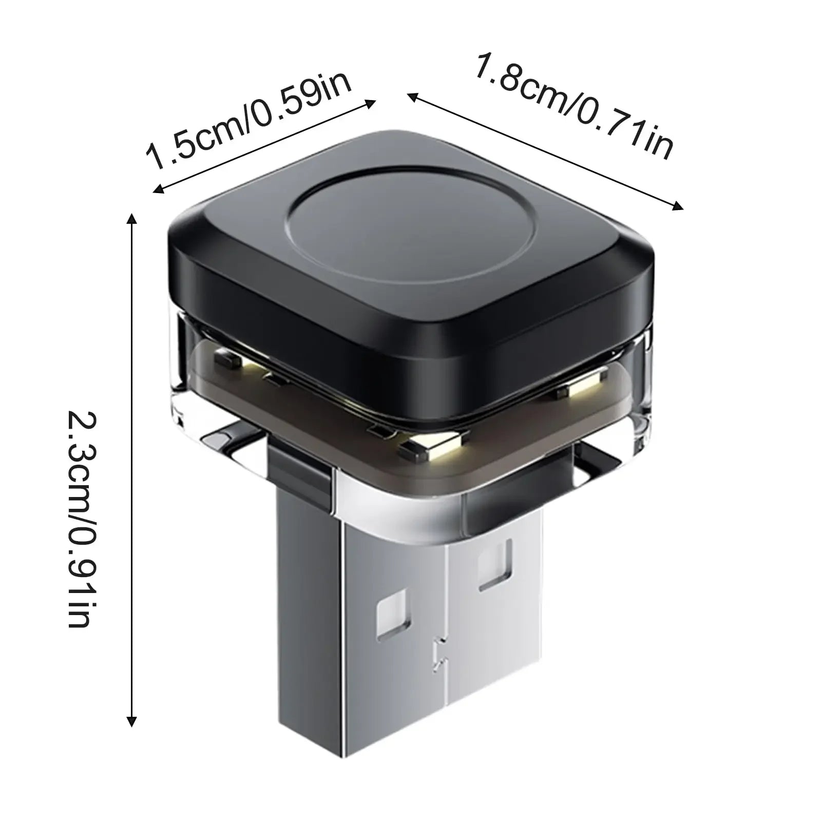 Universal Car USB Led Light Atmosphere Light DC5V Vehicle Ambient Lamp Mini USB LED Light Car Interior Decorations Accessories