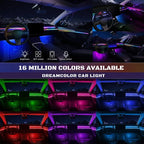 20 in1 New 2026 Smart Car Interior LED Ambient Lighting Welcome Mode Hidden Design Premium In Car Atmosphere Enhancement 64color