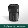 1PC Car Ashtray Creative Coffee Cup Ashtray With Lid LED Light Garbage Storage Container Car Interior Auto Decor Accessories