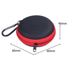 1PCS EVA New Lightweight EVA Portable Ashtray With Keychain Anti-smog Ashtray With Outer Bag Cover Car Travel Ashtray