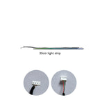 18 in 1 Symphony Full Colors Streamer Car LED Ambient Light Parts Replacement Accessories (3 wires 3 pins)