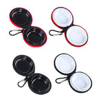 1PCS EVA New Lightweight EVA Portable Ashtray With Keychain Anti-smog Ashtray With Outer Bag Cover Car Travel Ashtray