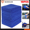 10 X LARGE MICROFIBRE CLEANING AUTO CAR DETAILING SOFT CLOTHS WASH TOWELS DUSTER