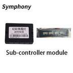 18 in 1 Symphony Full Colors Streamer Car LED Ambient Light Parts Replacement Accessories (3 wires 3 pins)