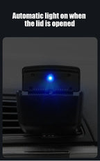 Universal Car Ashtray With Led Lights Auto Cigarette Smokeless Portable Ash Tray With Cover Creative Multi-function Car Supplies