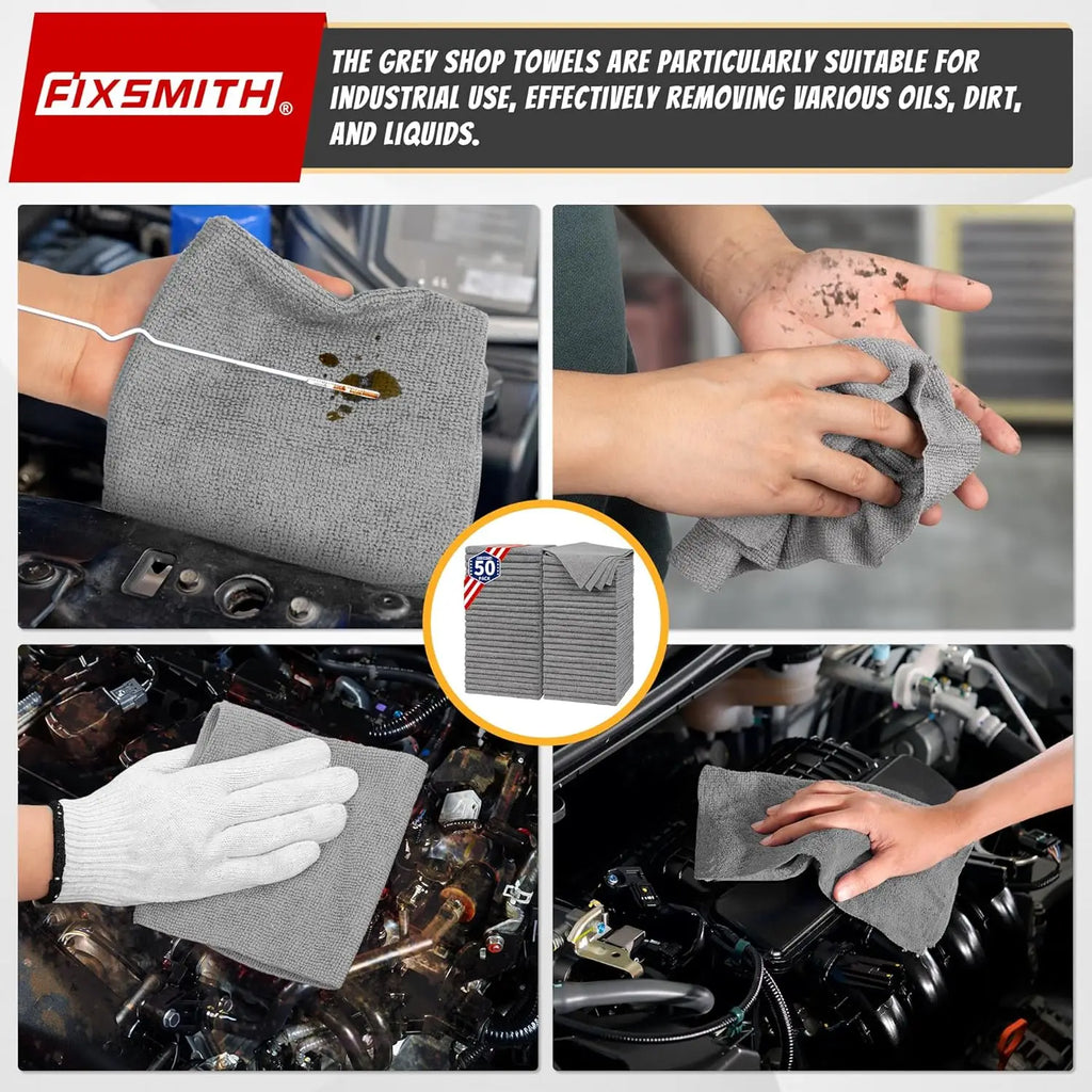 Thicken Microfiber Cleaning Cloths Lint Free Microfiber Cleaning Towel Cloths Reusable Cleaning Towels Absorbent for Car Window
