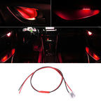 LED Ambient Light Transparent Lamp Body Circular Car Inner Bowl Light Door Handle Lights Handrail Lights Decorative Lamp