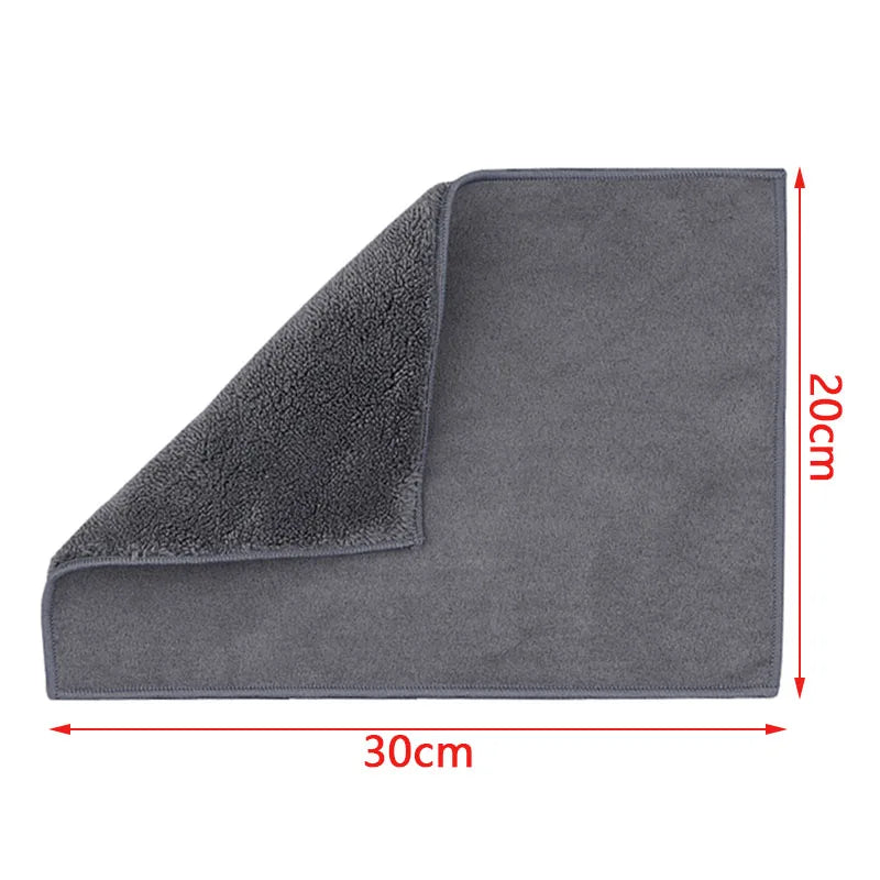Car Cleaning Drying Cloth High Water Absorption Car Wash Towel For Fiat 500 500C 500L 500X 500e Punto Stilo