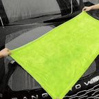 1400GSM Heavy Duty Car Drying Towel 60x40cm Oversized Double-Side Cleaning Cloth Super Absorbent Ultra-Soft Scratch-Free Towel