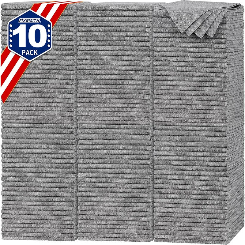 Thicken Microfiber Cleaning Cloths Lint Free Microfiber Cleaning Towel Cloths Reusable Cleaning Towels Absorbent for Car Window