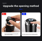 Car Ashtray Cigarette Butt Holder Container Accessories for Volvo XC40 XC60 XC90 S40 60 Portable One-Button Opening Car Ash Tray