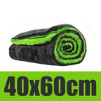 1400GSM Heavy Duty Car Drying Towel 60x40cm Oversized Double-Side Cleaning Cloth Super Absorbent Ultra-Soft Scratch-Free Towel