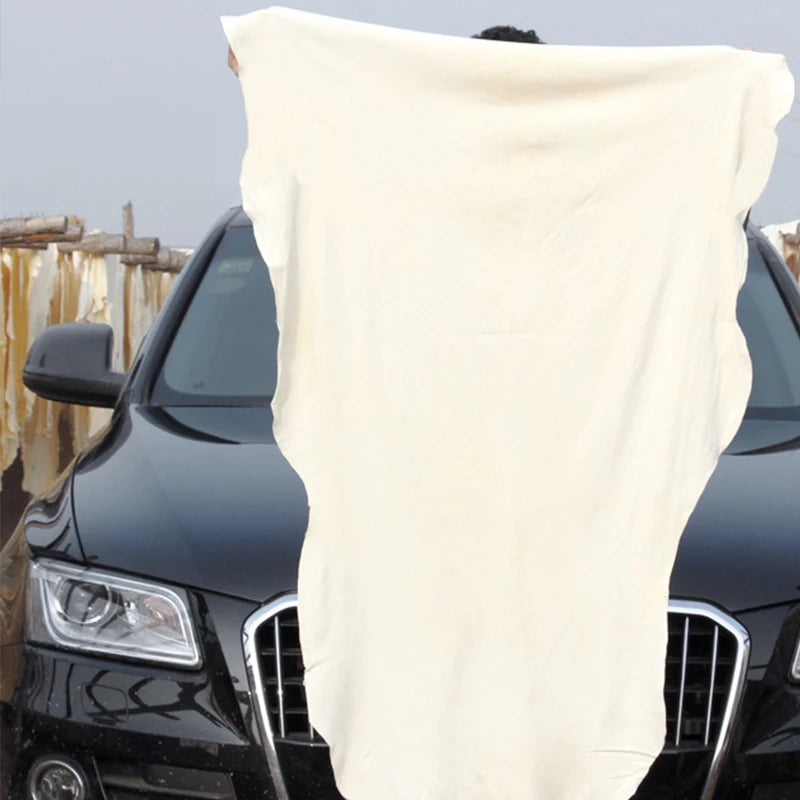 Oversized  Deerskin Towel Car Towel for Car Wash Towel Glass Suede Sheepskin Towel Does Not Remove Hair Cleaning Supplies