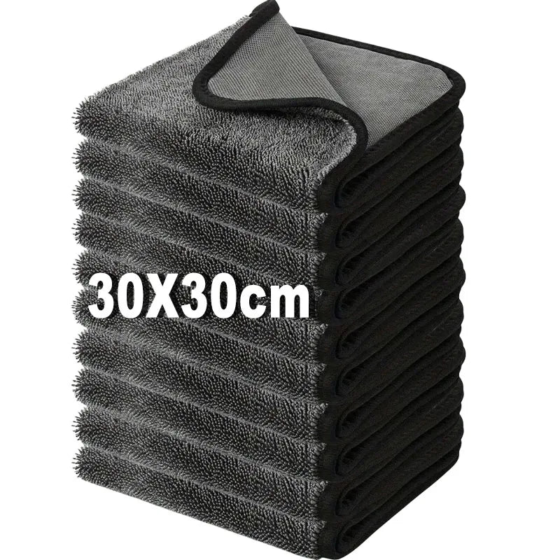 Microfiber Twist car wash towel Professional Car Cleaning Drying Cloth towels for Cars Washing Polishing Waxing Detailing