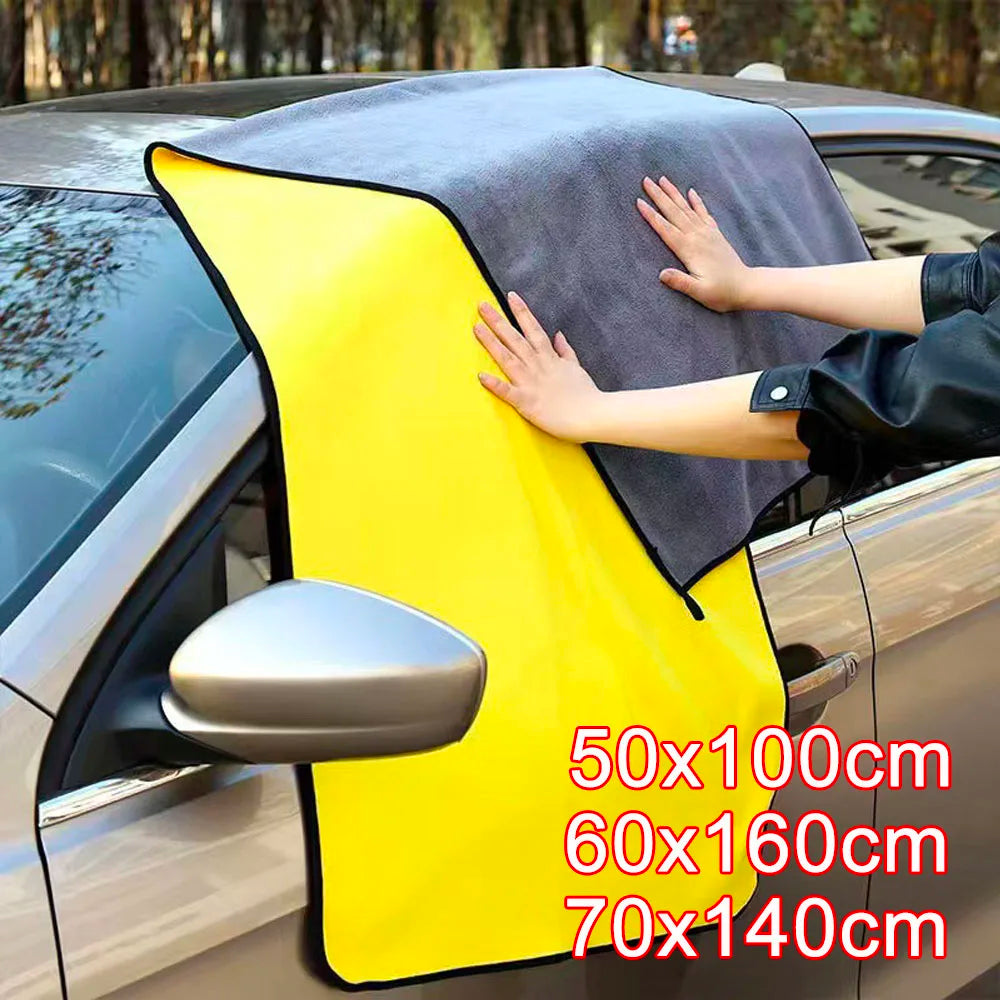 Super Big Car Wash Microfiber Towel Car Cleaning Drying Cloth Car Care Cloth Microfiber Towel Car Microfiber Cloth Absorbent
