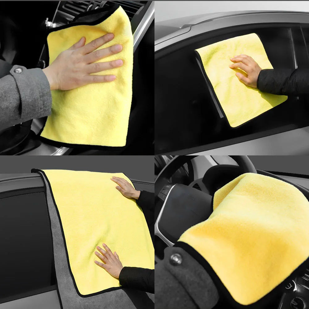 Super Big Car Wash Microfiber Towel Car Cleaning Drying Cloth Car Care Cloth Microfiber Towel Car Microfiber Cloth Absorbent