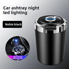 Car Ashtray Cigarette Butt Holder Container Accessories for Volvo XC40 XC60 XC90 S40 60 Portable One-Button Opening Car Ash Tray