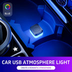 Universal Car USB Led Light Atmosphere Light DC5V Vehicle Ambient Lamp Mini USB LED Light Car Interior Decorations Accessories
