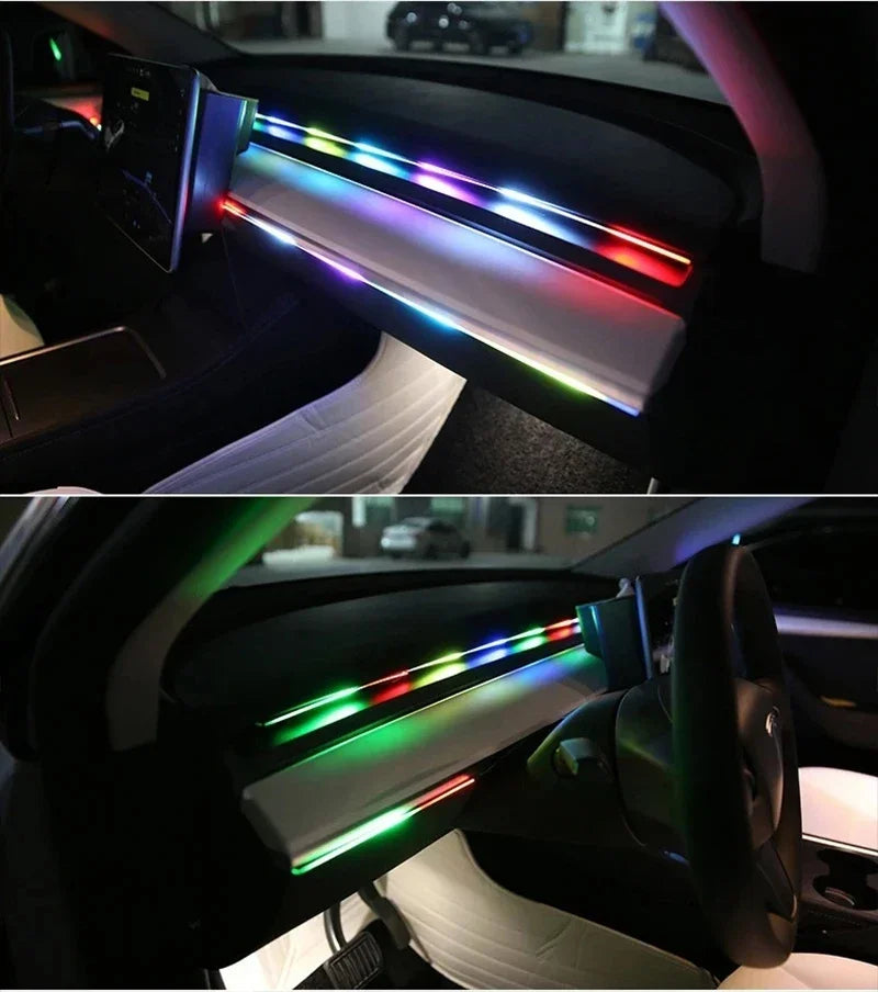 20 in1 New 2026 Smart Car Interior LED Ambient Lighting Welcome Mode Hidden Design Premium In Car Atmosphere Enhancement 64color